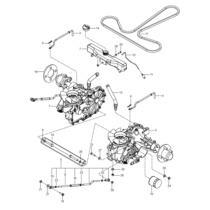 HYDRAULIC PUMP - MOTOR