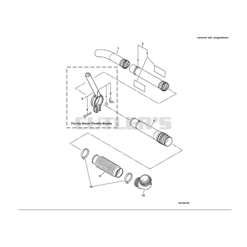 Blower Tubes