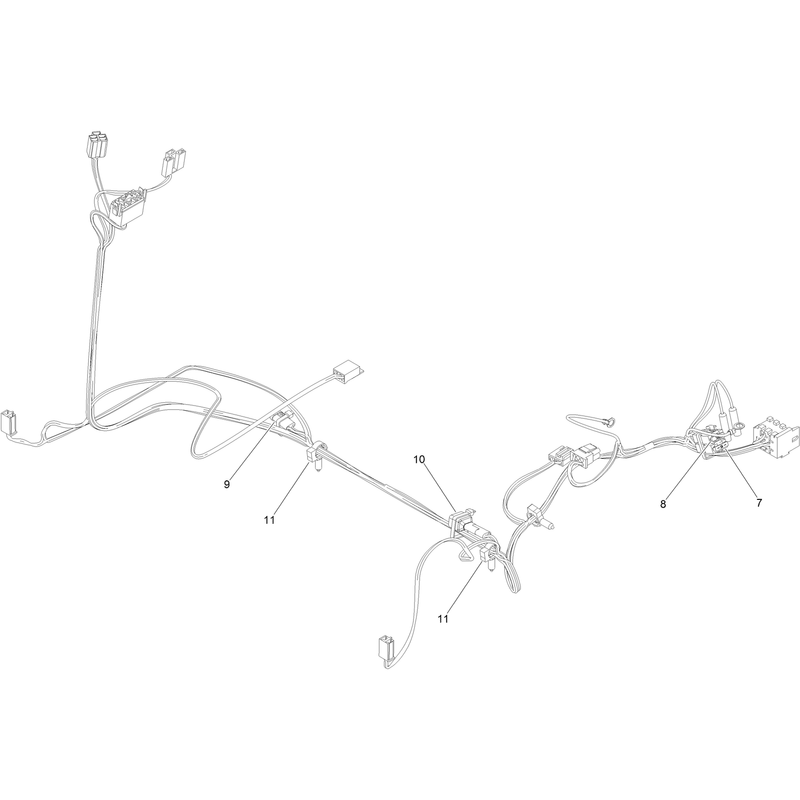 Main Wire Harness  Assembly No. 145-6382