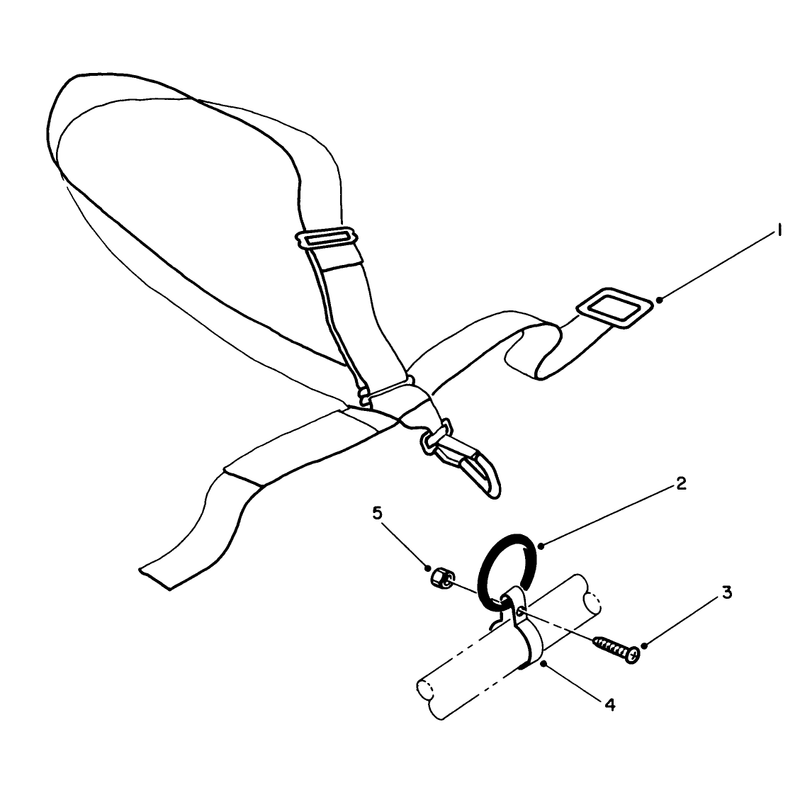 Deluxe Shoulder/belt Harness (optional)