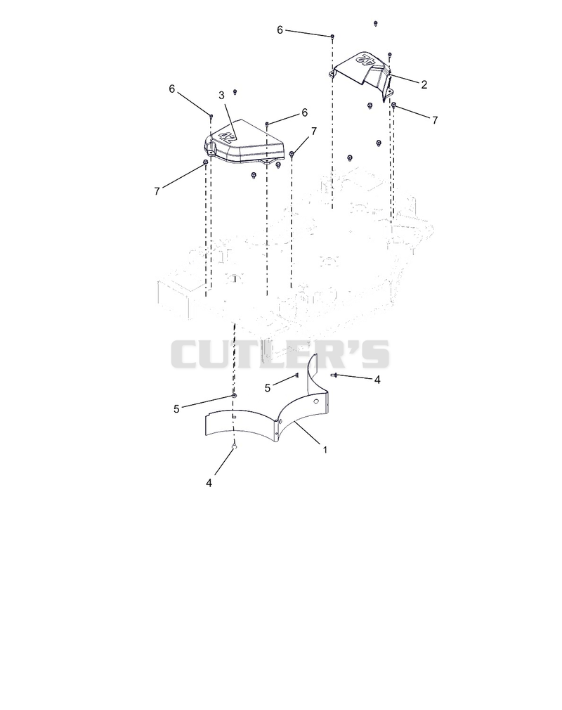 Belt Covers And Baffles - 42"