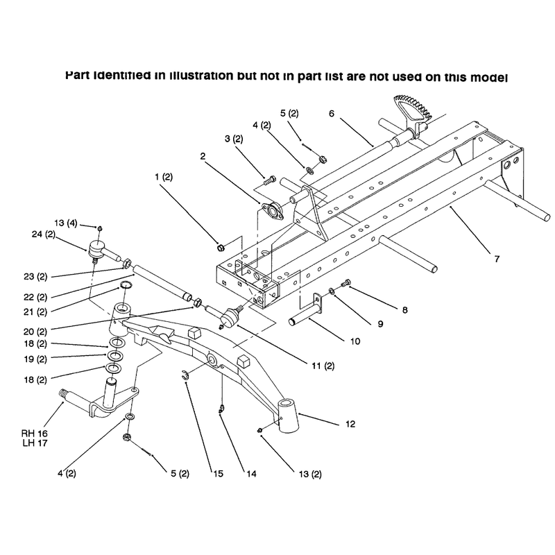 Frame Front Axle