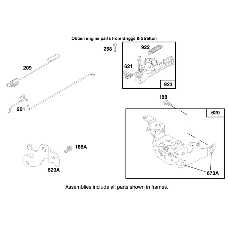 Engine Briggs and Stratton Model 12f802-0667-01