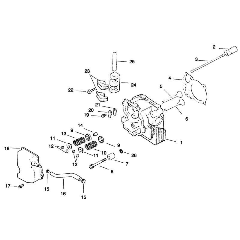 Engine Kohler Model No Cv14 T 1412