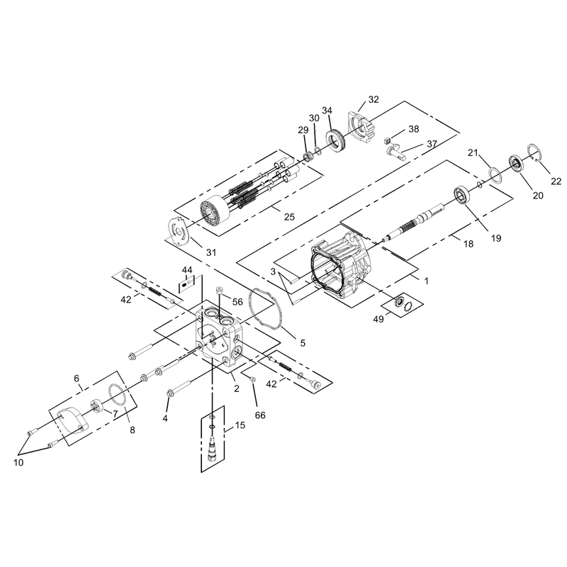 Hydraulic Pump Assembly No 106-5489