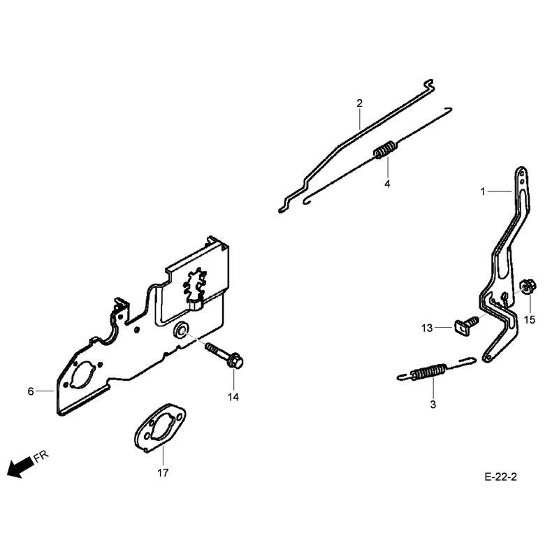 Control Assembly Honda GCV160L-AS3A