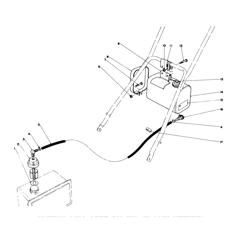 Remote Fuel Tank Kit No 28-5590 Optional