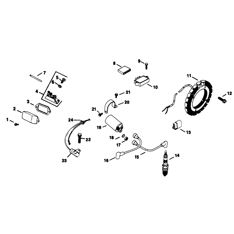 Ignition Group 18 Engine Kohler Model No Kt17qs Type No 24324continued