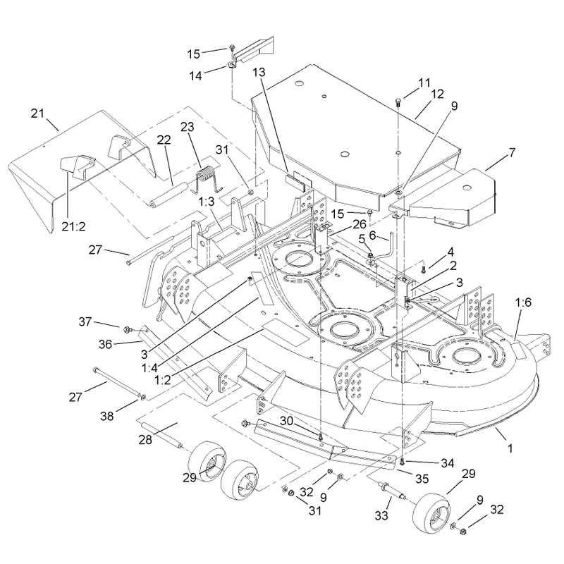 Deck and Cover Assembly