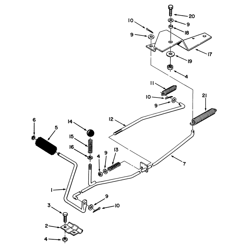 Clutch & Brake Linkage Assembly