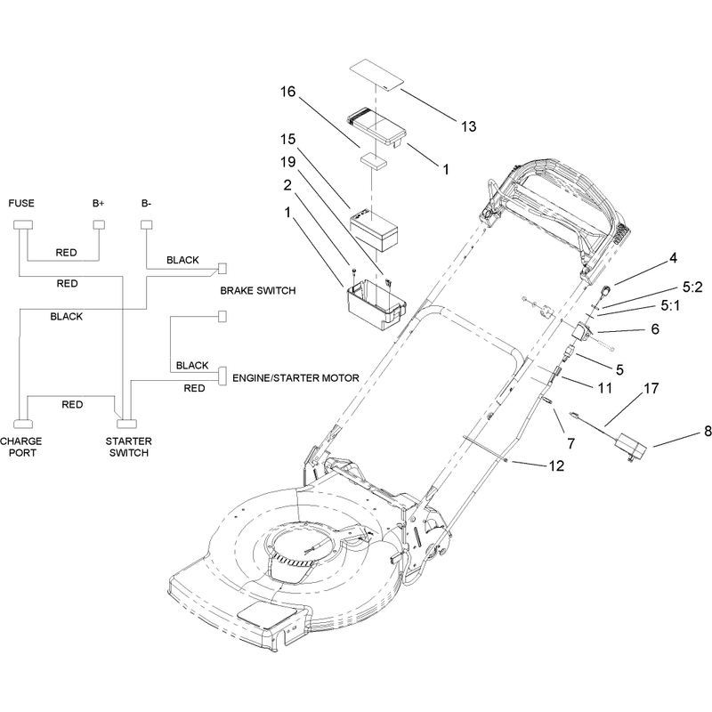 Electric Start Assembly
