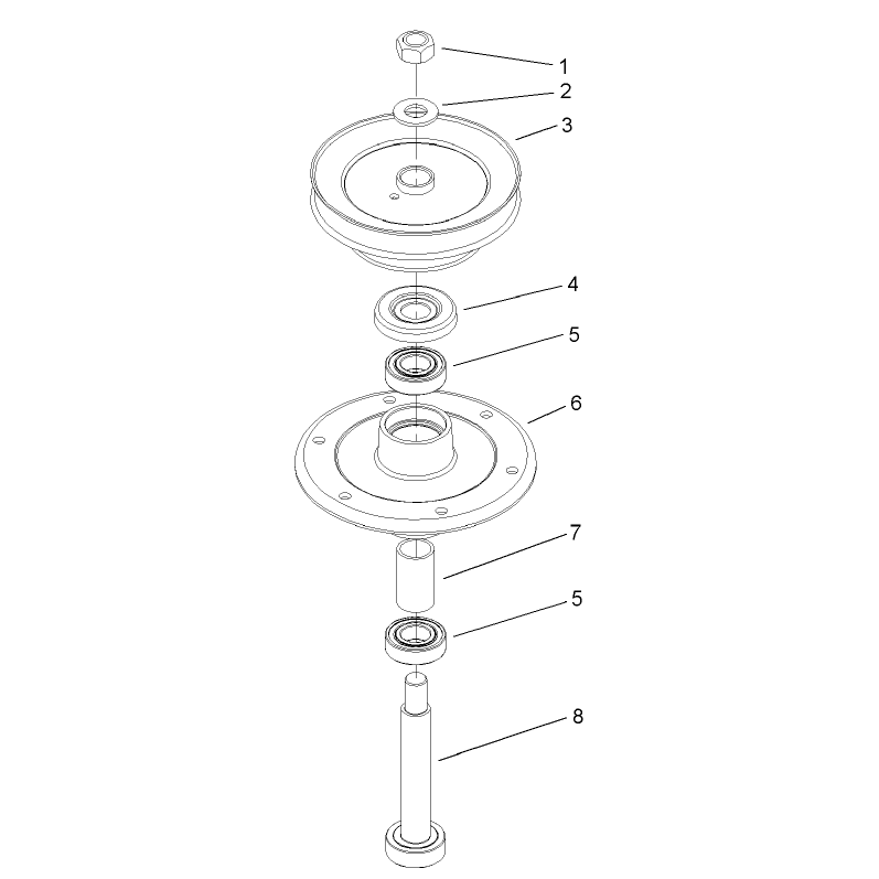 Spindle Housing Assembly No 106-0785