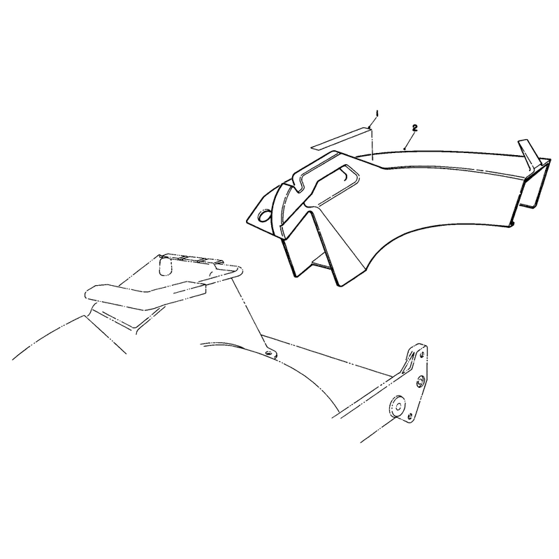 Side Discharge Chute Model No 59110 Optional