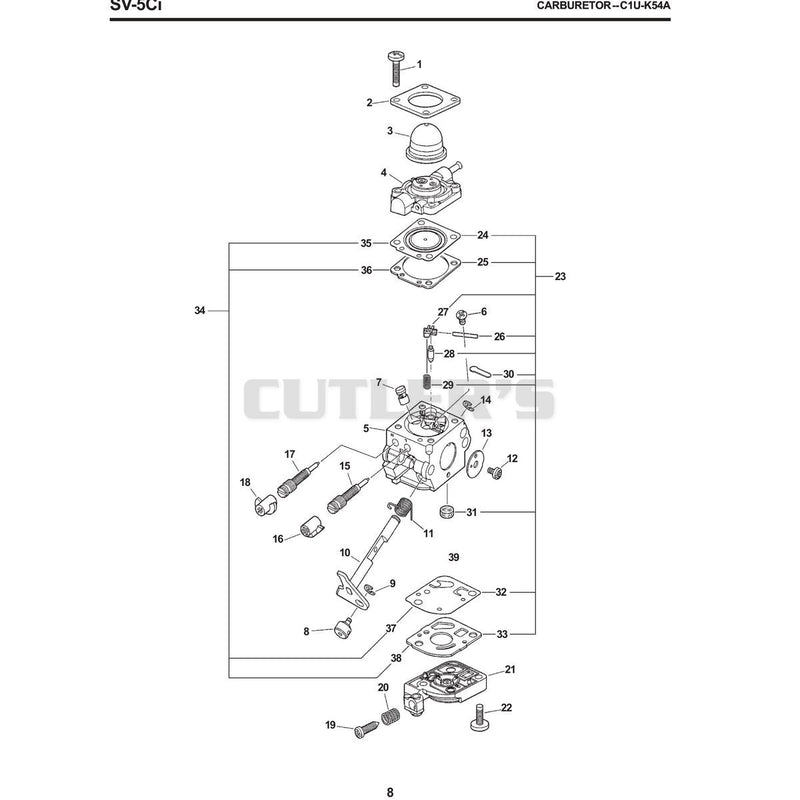 Carburetor--C1U-K54A