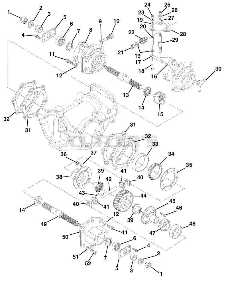 Locking Differential - 2 Speed