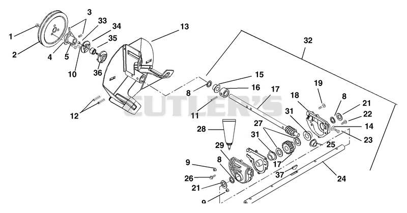 Gear Case And Impeller