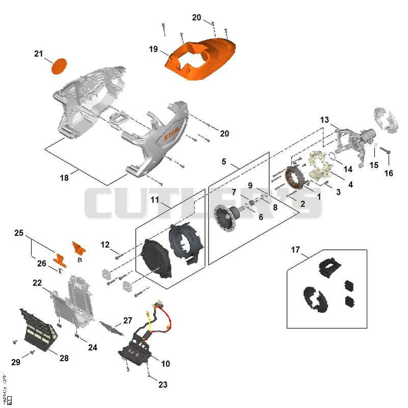 Electric motor, Motor housing