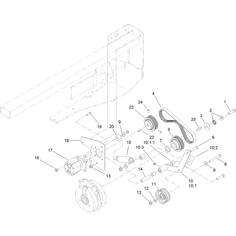 Cooling Pump Drive Assembly