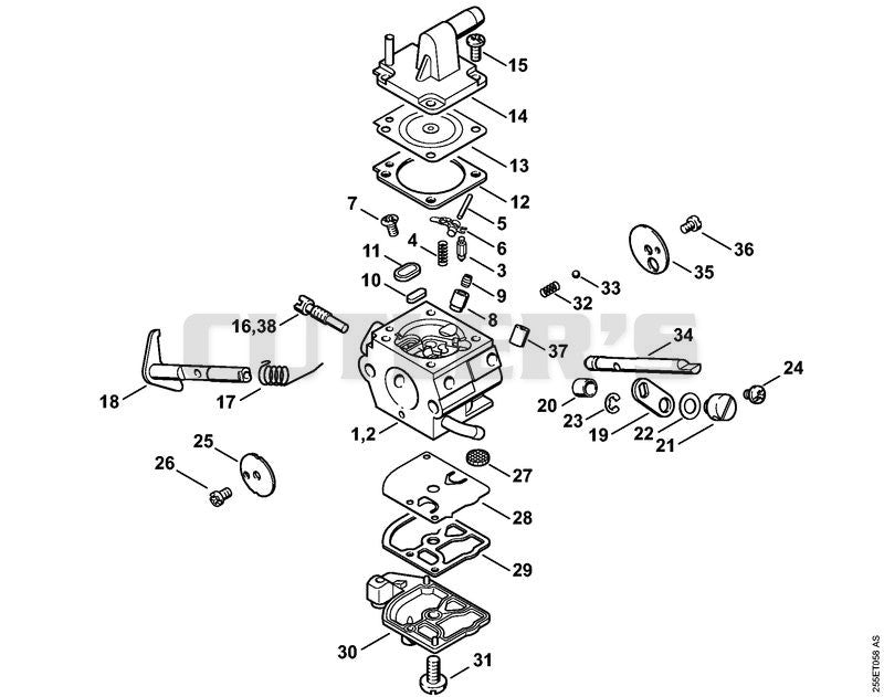 Carburetor C1Q-S51, C1Q-S36