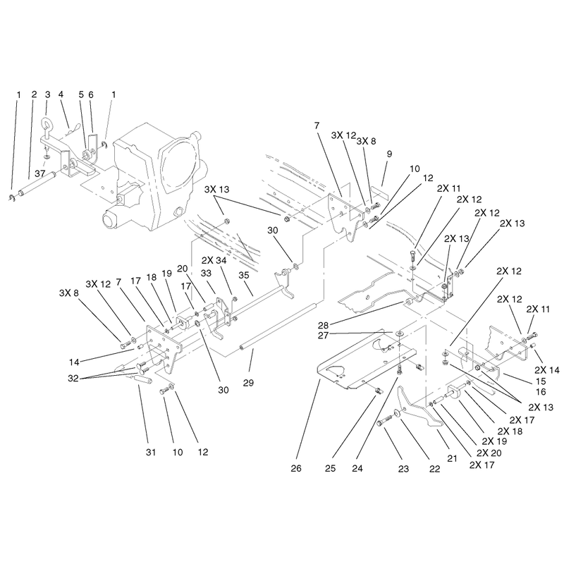 Attach a Matic and Hitch Assembly