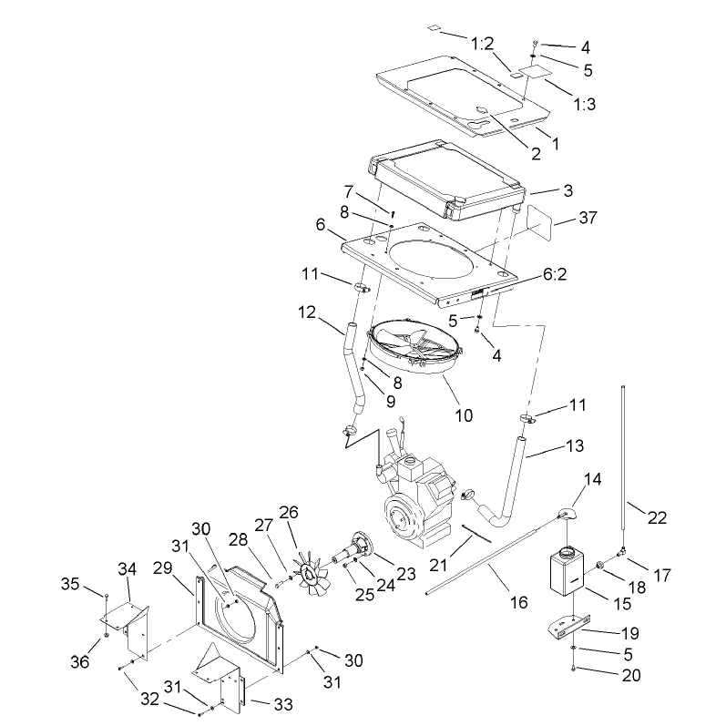 Cooling System Assembly