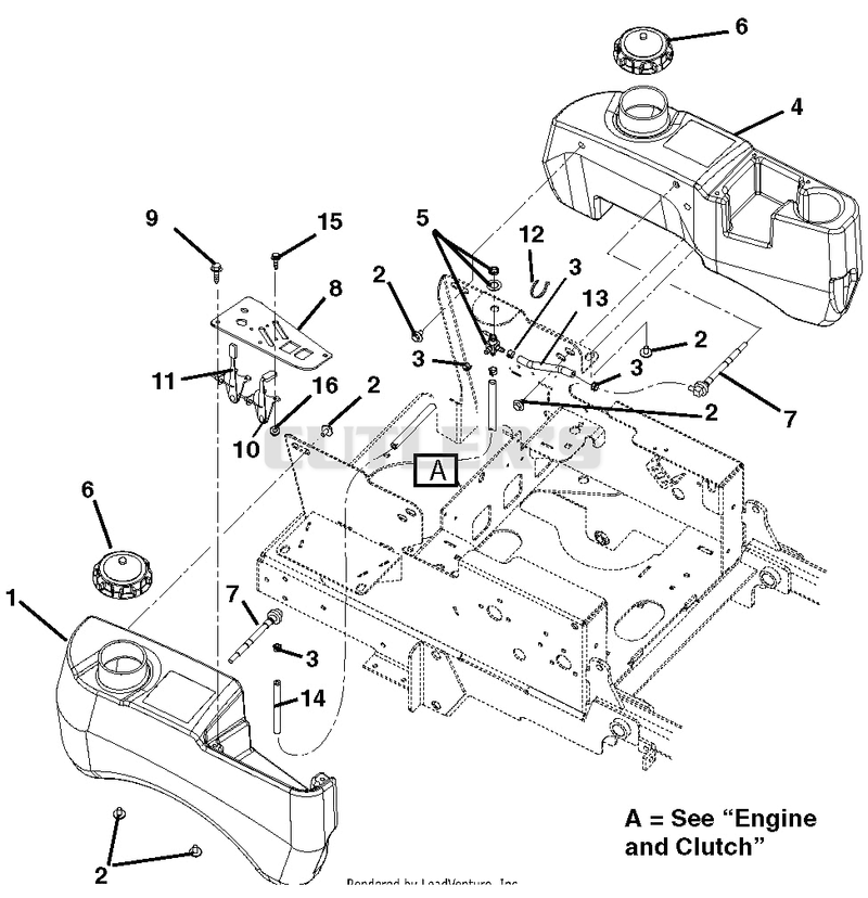Fuel Tanks And Hoses