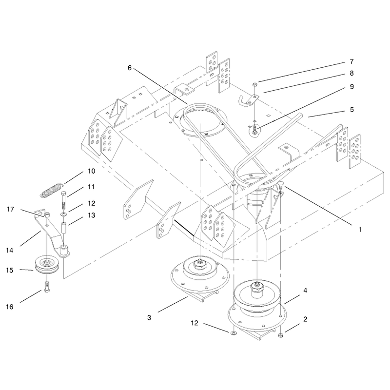 Spindle and Idler Assembly