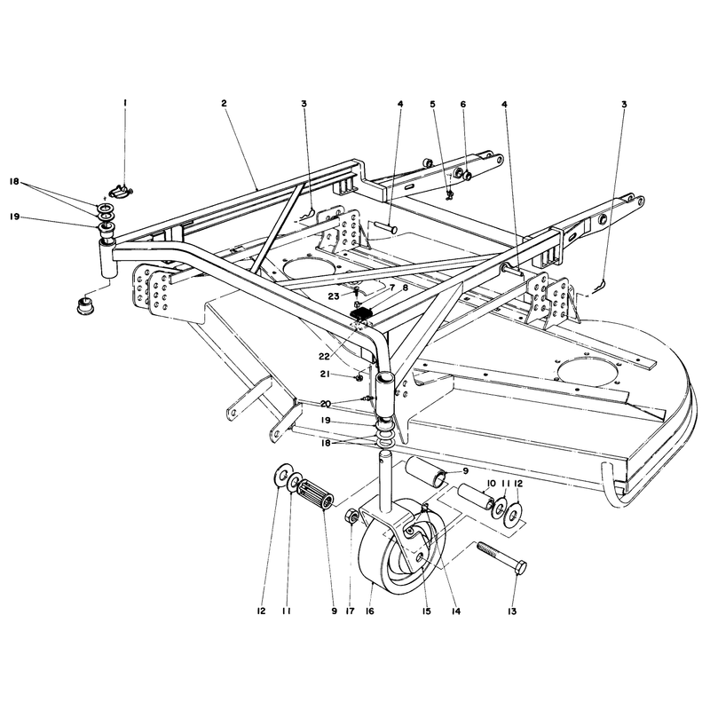 Cutting Unit Model No 30555 Continued