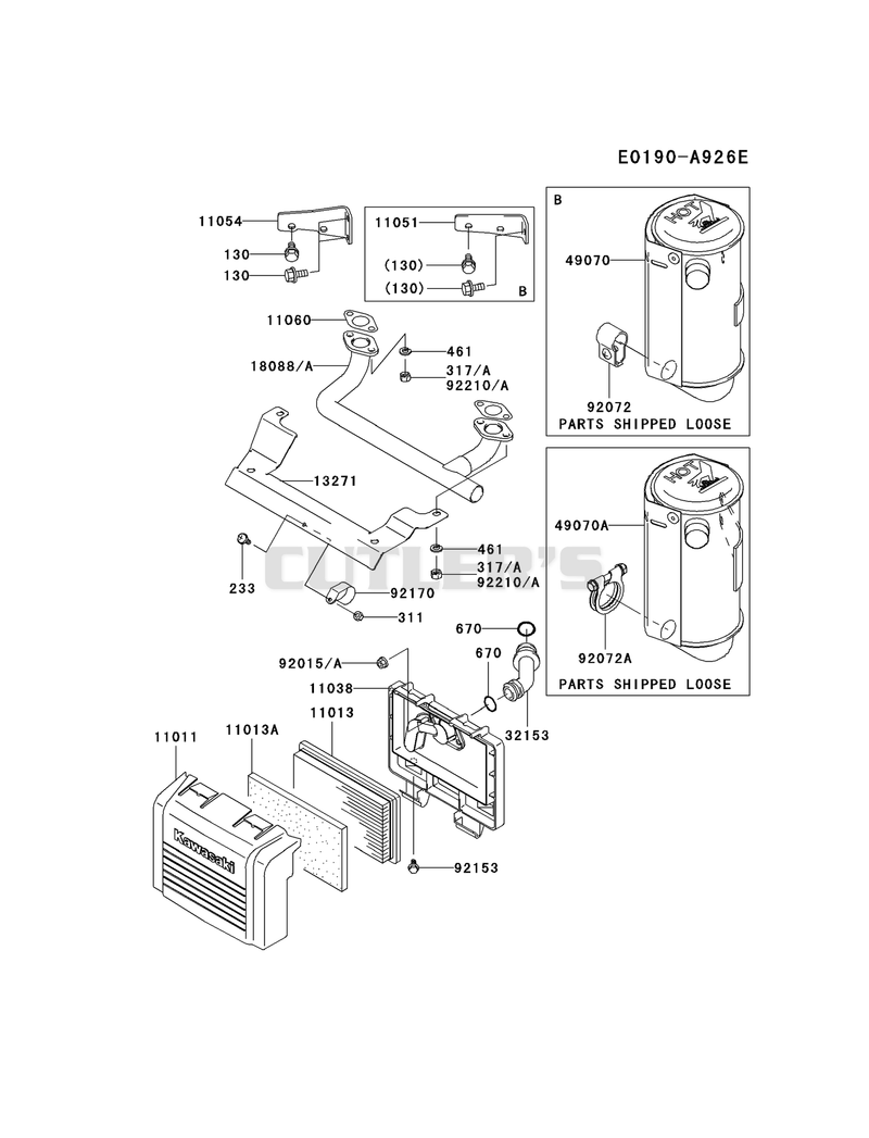 AIR-FILTER/MUFFLER