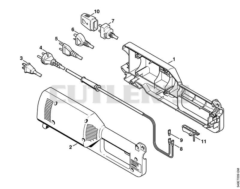 Housing, Electric motor (10.1999)