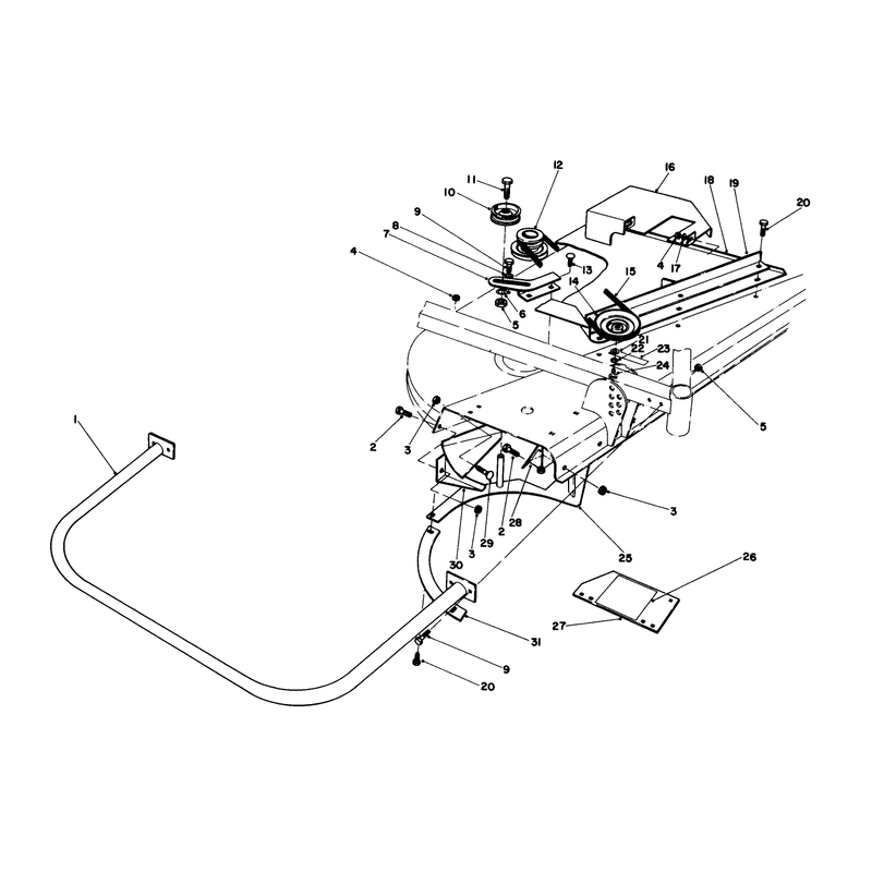 Blower Drive and Shield Assemblies