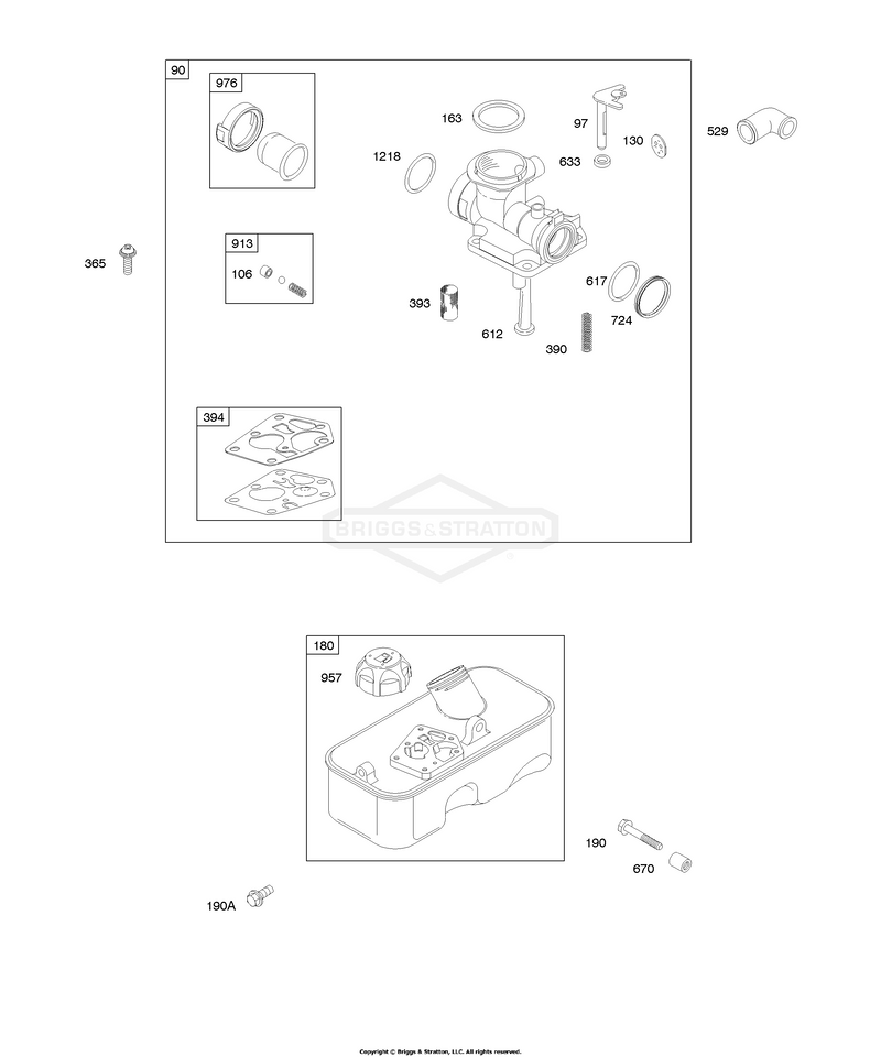 Carburetor, Fuel Supply