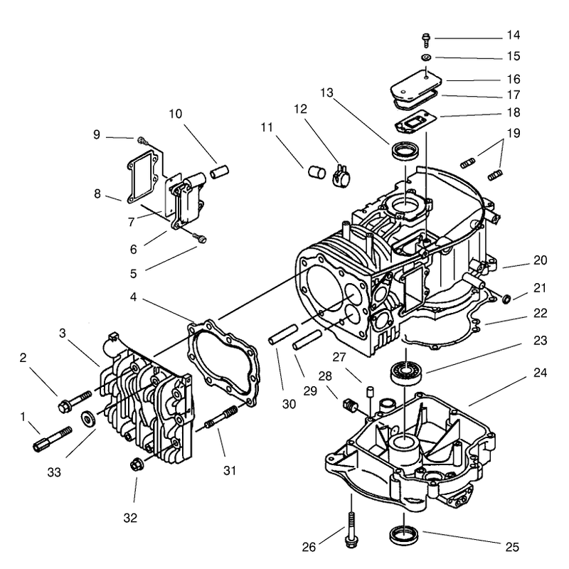 Crankcase Assembly Kawasaki FB460V-MS14