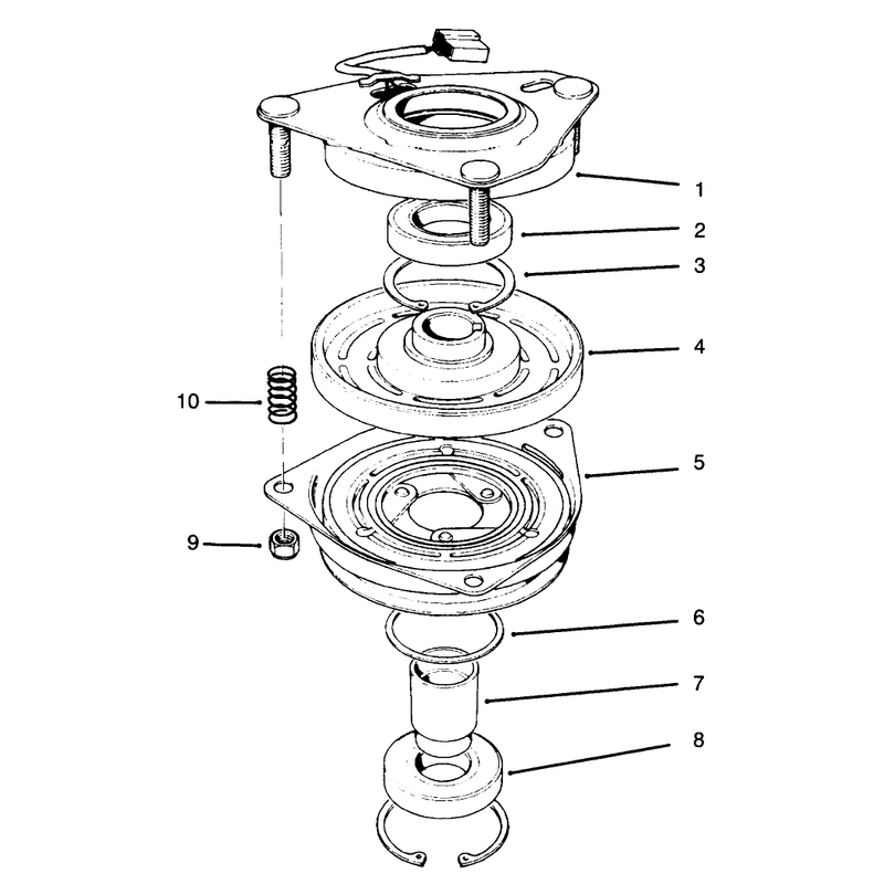 Clutch Assembly No 54-3200