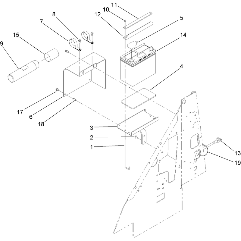 Battery Mount Assembly