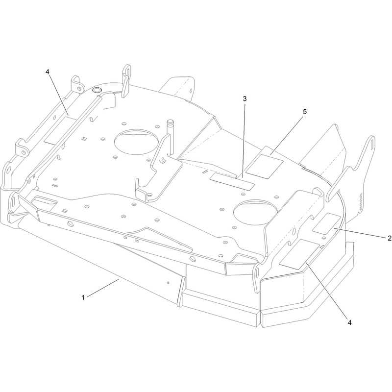 Decal Deck Assembly No. 161-6758