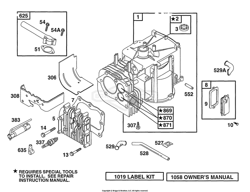 Cylinder, Head