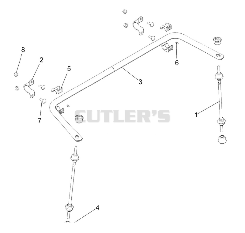 Suspension, Rear Stabilizer Bar