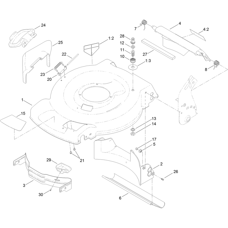 Housing and Rear Door Assembly