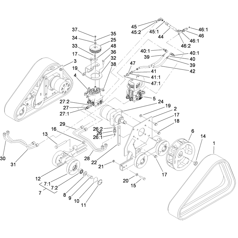 Track and Drive Assembly