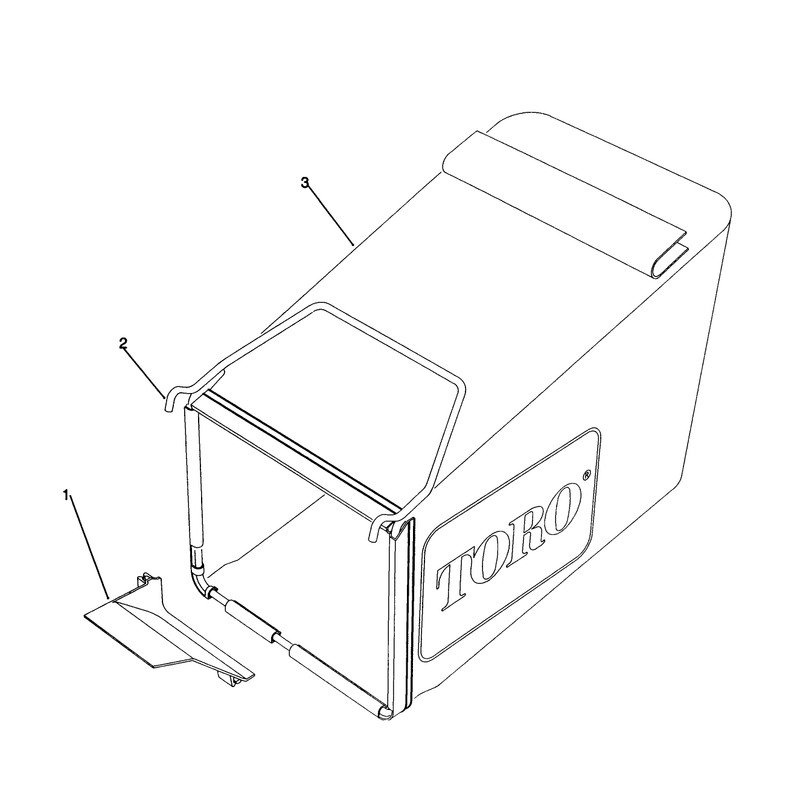 Grass Bag Assembly