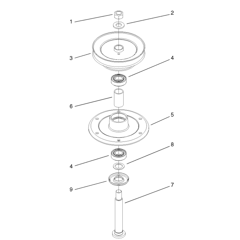 Spindle Housing Assembly No 104-6315