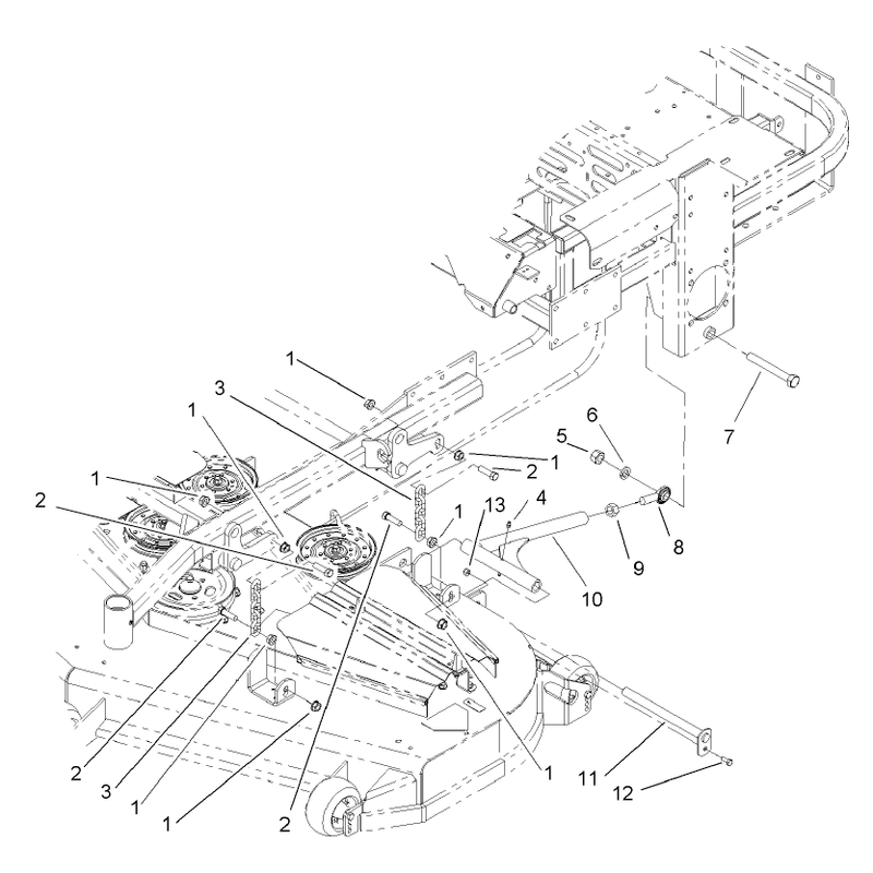 Deck Connection Assembly