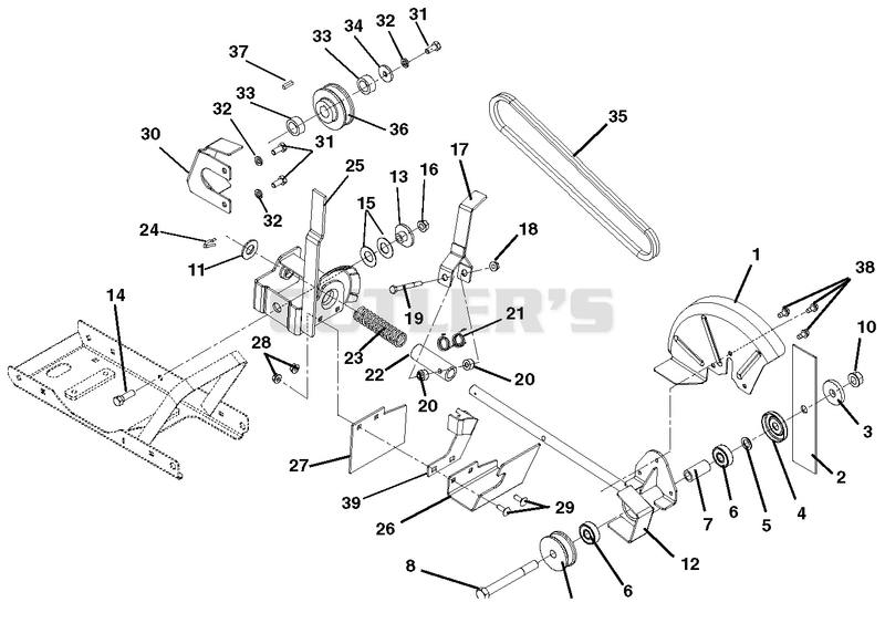 Spindle, Belt And Guards