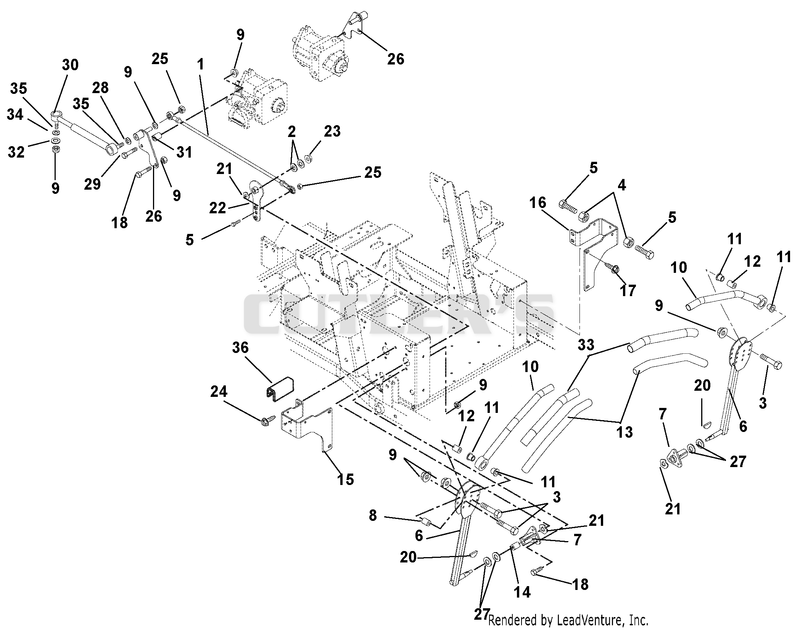 Steering Levers And Linkages