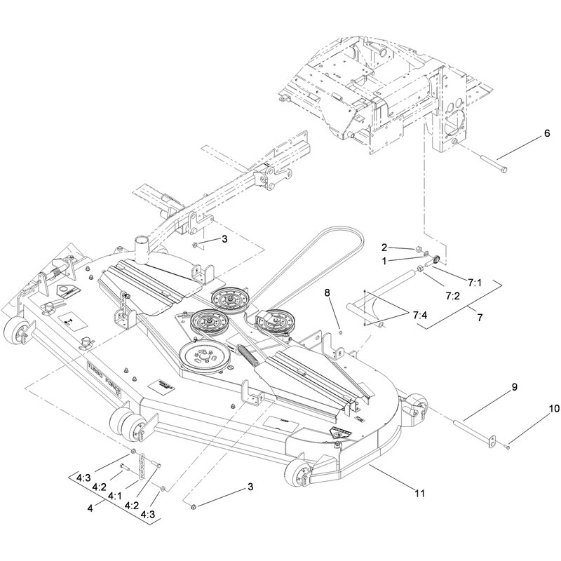 Deck Connection Assembly
