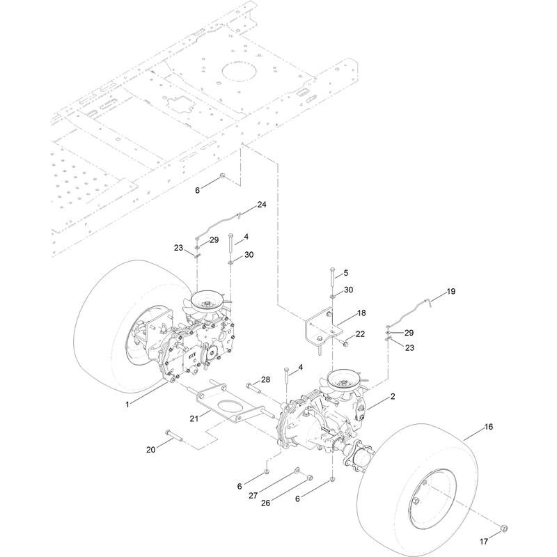 Hydro Transaxle Assembly