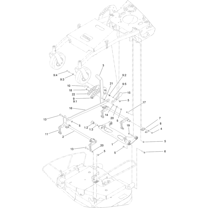 Deck Lift Assembly