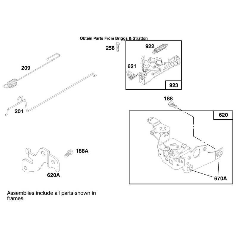 Engine Briggs and Stratton Model 12f802-0667-01