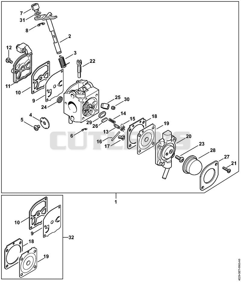 Carburetor C1Q-S50